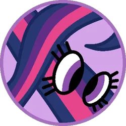 Size: 388x386 | Tagged: safe, artist:mega-poneo, derpibooru import, twilight sparkle, g4, ball, image, morph ball, png, simple background, transparent background, twiball