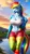 Size: 4096x7200 | Tagged: suggestive, ai content, derpibooru import, machine learning generated, novelai, prompter:dumpsterdive33, stable diffusion, rainbow dash, anthro, g4, abs, arm fluff, belly button, breasts, busty rainbow dash, cleavage, clothes, cloud, cursed image, female, field, hoers, image, jpeg, lake, leggings, outdoors, shorts, sky, smiling, solo, solo female, sports bra, sports shorts, standing, water