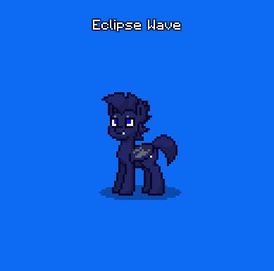 Size: 389x385 | Tagged: safe, derpibooru import, oc, oc:eclipse wave, unofficial characters only, bat pony, pony, pony town, bat pony oc, bat wings, blue background, do not steal, image, male, original character do not steal, png, simple background, wings