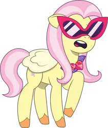 Size: 905x1070 | Tagged: safe, alternate version, artist:prixy05, derpibooru import, fluttershy, pegasus, pony, g4, g5, my little pony: tell your tale, clothes, costume, g4 to g5, generation leap, image, nightmare night costume, png, simple background, solo, transparent background, vector