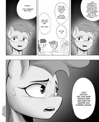 Size: 3000x3700 | Tagged: safe, artist:begoliah, derpibooru import, apple bloom, scootaloo, sweetie belle, earth pony, pegasus, pony, unicorn, comic:crusaders, g4, comic, cutie mark crusaders, female, high res, image, jpeg