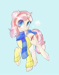 Size: 1476x1868 | Tagged: safe, artist:eclipsaaa, derpibooru import, oc, unofficial characters only, pony, unicorn, clothes, horn, image, jpeg, no pupils, simple background, winter, winter outfit