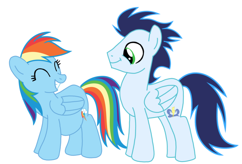 Size: 2856x1935 | Tagged: artist needed, source needed, safe, derpibooru import, rainbow dash, soarin', pegasus, pony, g4, female, image, male, mare, png, preggo dash, pregnant, shipping, simple background, soarindash, stallion, straight, transparent background