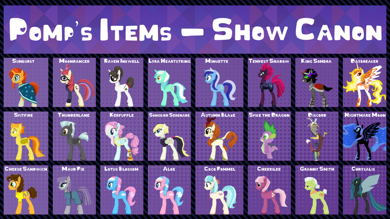 Size: 1920x1080 | Tagged: safe, artist:pompadour nautice, artist:veen, derpibooru import, aloe, autumn blaze, cheerilee, cheese sandwich, coco pommel, daybreaker, discord, granny smith, kerfuffle, king sombra, lotus blossom, lyra heartstrings, maud pie, minuette, moondancer, nightmare moon, posey (g5), queen chrysalis, queen haven, raven, songbird serenade, spike, spitfire, sunburst, tempest shadow, thunderlane, g4, g5, my little pony: the movie, 3d, 3d model, blender, image, jazz hooves, png, project zomboid