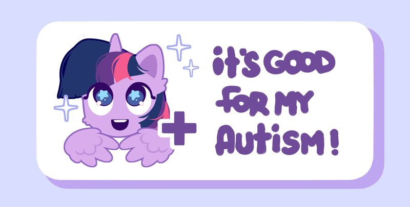 Size: 1600x810 | Tagged: safe, artist:mirtash, derpibooru import, part of a set, twilight sparkle, twilight sparkle (alicorn), alicorn, pony, g4, alternate eye color, autism spectrum disorder, autistic twilight, blue background, blue pupils, button, cheek fluff, colored eyelashes, colored pinnae, colored pupils, ear fluff, eye clipping through hair, eyelashes, female, horn, image, jpeg, looking up, mare, miiverse, multicolored mane, open mouth, open smile, plus sign, purple coat, purple eyelashes, purple eyes, purple text, reaction image, shadow, shiny eyes, simple background, smiling, solo, sparkles, starry eyes, teeth, text, three toned mane, unicorn horn, wing fluff, wingding eyes, wings, wings down, yeah! (miiverse)