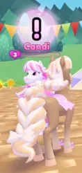 Size: 421x894 | Tagged: safe, derpibooru import, horse, 3d, barely pony related, candi (wild manes), clothes, image, jpeg, roblox, saddle, tack, wild manes, wild manes on roblox