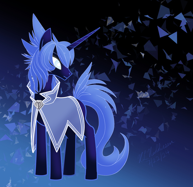 Size: 1552x1500 | Tagged: safe, artist:kelseyleah, derpibooru import, oc, oc:bright nova, unofficial characters only, pony, unicorn, abstract background, gradient background, horn, image, jpeg, solo