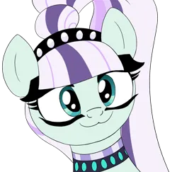 Size: 1340x1304 | Tagged: safe, artist:ligmire, derpibooru import, coloratura, earth pony, pony, g4, :3, countess coloratura, cute, female, image, png, rarabetes, simple background, smiling, solo, transparent background