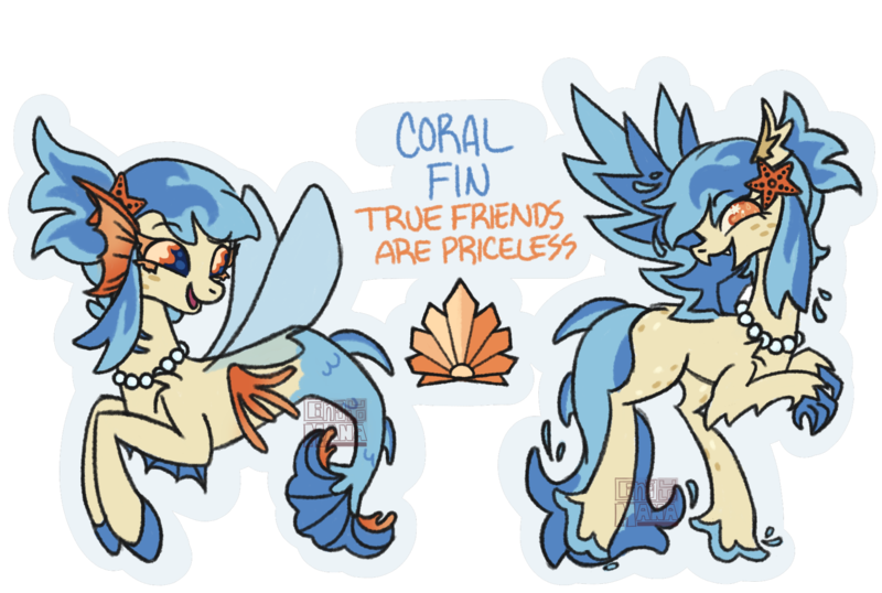 Size: 2048x1378 | Tagged: safe, artist:cingulomana, derpibooru import, part of a set, oc, oc:coral fin, unofficial characters only, classical hippogriff, hippogriff, seapony (g4), starfish, alternate universe, bangs, blue eyes, blue hooves, blue mane, blue text, body freckles, colored claws, colored eyelashes, colored hooves, colored tail, cream coat, dorsal fin, ear fluff, element of harmony, eye clipping through hair, eyebrows, eyebrows visible through hair, eyelashes, fangs, female, fin, fin ears, fin wings, fins, fish tail, flowing mane, flowing tail, freckles, hair accessory, head fin, hippogriff oc, hooves, image, jewelry, leg fins, leg fluff, mane accessory, necklace, open mouth, open smile, orange eyelashes, orange eyes, orange text, outline, pearl necklace, png, ponytail, profile, raised claw, rearing, scales, seapony oc, sidebangs, simple background, smiling, solo, sparkly eyes, spread wings, swimming, tail, tail fins, text, thin, three toned tail, tied mane, transparent background, two toned eyes, two toned mane, two toned tail, unique legs, wall of tags, water mane, water tail, watermark, watery wings, wingding eyes, wings, yellow coat