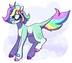 Size: 1756x1526 | Tagged: safe, artist:eonionic, derpibooru import, oc, pony, unicorn, goggles, horn, image, png, solo