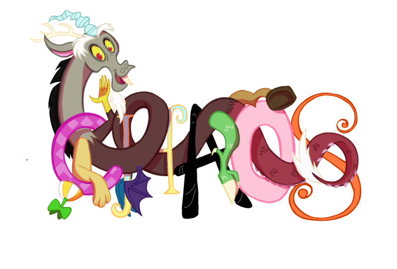 Size: 4894x3314 | Tagged: safe, artist:spring_spring, derpibooru import, discord, screwball, draconequus, chaos, commission, commissioner:zcord, hat, image, implied screwball, inanimate tf, letter, png, propeller hat, simple background, solo, top hat, transformation, transparent background, wave, waving, waving at you