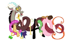 Size: 4894x3314 | Tagged: safe, artist:spring_spring, derpibooru import, discord, screwball, draconequus, chaos, commission, commissioner:zcord, hat, image, implied screwball, inanimate tf, letter, png, propeller hat, simple background, solo, top hat, transformation, transparent background, wave, waving, waving at you