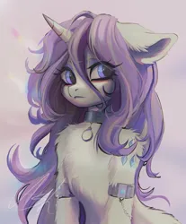 Size: 1555x1879 | Tagged: safe, artist:k_lash147, derpibooru import, rarity, pony, unicorn, alternative cutie mark placement, armband, collar, draw this in your style, female, floppy ears, horn, human shoulders, image, jpeg, mare, shoulder cutie mark