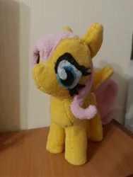 Size: 3000x4000 | Tagged: safe, artist:jbond, derpibooru import, fluttershy, pegasus, pony, g4, female, handmade, image, irl, jpeg, mare, photo, plushie, solo