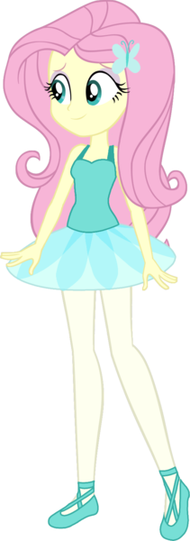 Size: 549x1560 | Tagged: safe, artist:invisibleink, artist:tylerajohnson352, derpibooru import, fluttershy, human, equestria girls, g4, ballerina, ballet slippers, beautiful, clothes, cute, dress, flutterina, image, leotard, png, pretty, tights, tutu