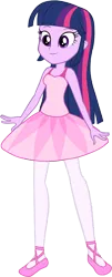 Size: 616x1526 | Tagged: safe, artist:invisibleink, artist:tylerajohnson352, derpibooru import, twilight sparkle, twilight sparkle (alicorn), alicorn, human, equestria girls, g4, ballerina, ballet slippers, beautiful, clothes, cute, dress, image, leotard, png, pretty, tights, tutu, twilarina