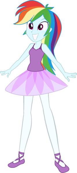 Size: 697x1569 | Tagged: safe, artist:invisibleink, artist:tylerajohnson352, derpibooru import, rainbow dash, human, equestria girls, g4, ballerina, ballet slippers, beautiful, clothes, cute, dress, image, leotard, png, pretty, rainbow dash always dresses in style, rainbowrina, tights, tutu