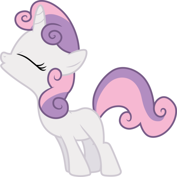 Size: 3000x3009 | Tagged: safe, artist:cloudy glow, derpibooru import, sweetie belle, pony, unicorn, g4, female, filly, foal, horn, image, png, simple background, solo, transparent background, vector