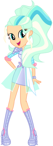 Size: 3689x10119 | Tagged: safe, artist:shootingstarsentry, derpibooru import, oc, oc:enchanted dream, equestria girls, g4, absurd resolution, clothes, female, image, magical lesbian spawn, offspring, parent:bon bon, parent:lyra heartstrings, parents:lyrabon, png, simple background, solo, transparent background