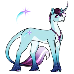 Size: 2000x2000 | Tagged: safe, artist:oneiria-fylakas, derpibooru import, pony, unicorn, g5, alternate design, comet (g5), horn, image, png, simple background, solo, transparent background