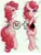 Size: 1600x2103 | Tagged: safe, artist:alus, derpibooru import, pinkie pie, earth pony, pony, body pillow, body pillow design, butt, covering, female, image, jpeg, lying down, mare, on back, plot, side, solo, tail, tail covering, underhoof, watermark