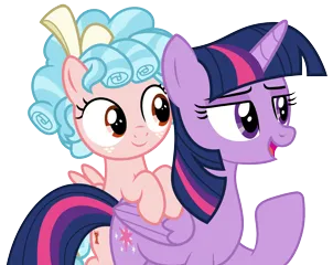 Size: 1985x1575 | Tagged: safe, derpibooru import, cozy glow, twilight sparkle, twilight sparkle (alicorn), alicorn, pegasus, pony, a better ending for cozy, base used, duo, duo female, female, filly, foal, image, png