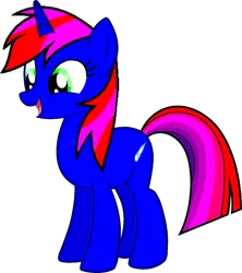 Size: 1031x1159 | Tagged: safe, artist:fantasystaples, artist:jonesdylan874, derpibooru import, oc, oc:blue comet, unofficial characters only, pony, unicorn, g4, female, horn, image, png, simple background, solo, transparent background