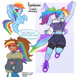 Size: 1440x1440 | Tagged: safe, artist:olikotier, derpibooru import, rainbow dash, human, image, jpeg