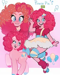 Size: 1440x1800 | Tagged: safe, artist:olikotier, derpibooru import, pinkie pie, human, image, jpeg