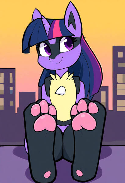 Size: 827x1210 | Tagged: safe, ai content, derpibooru import, machine learning generated, prompter:hobbydude876, twilight sparkle, lucario, g4, ears, feet, fetish, foot fetish, foot focus, horn, image, jpeg, pokefied, pokémon, soles, species swap, toes, twilicario