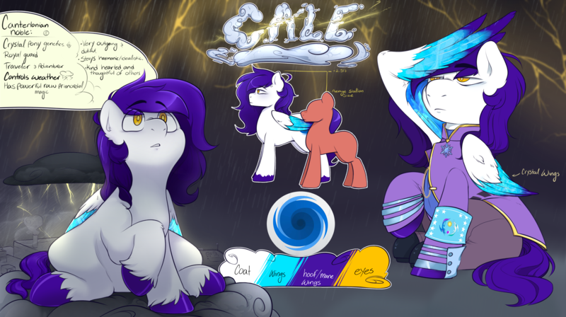 Size: 4600x2574 | Tagged: safe, artist:lexbunsfw, derpibooru import, oc, oc:phantom gale, unofficial characters only, crystal pony, pegasus, pony, equestria at war mod, clothes, color palette, cutie mark, detailed background, image, male, png, raised hoof, reference sheet, salute, solo, solo male, uniform, unshorn fetlocks, white coat