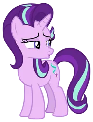 Size: 7425x9720 | Tagged: safe, artist:andoanimalia, derpibooru import, starlight glimmer, pony, unicorn, g4, to where and back again, female, horn, image, png, simple background, solo, solo female, transparent background, vector