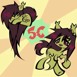 Size: 2048x2048 | Tagged: safe, artist:broniesforponies, derpibooru import, oc, unofficial characters only, bat pony, pony, advertisement, bat pony oc, bat wings, chibi, commission info, green coat, heart pony, image, jpeg, wings