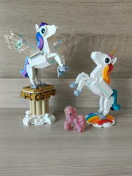 Size: 3072x4096 | Tagged: safe, derpibooru import, photographer:hollyn, pinkie pie, earth pony, pegasus, unicorn, blind bag pony, collectible, horn, image, jpeg, lego, photo