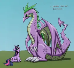 Size: 1272x1168 | Tagged: safe, artist:skutchi, derpibooru import, spike, twilight sparkle, image, jpeg