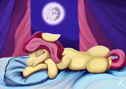 Size: 7016x4961 | Tagged: safe, artist:bluishdraft, derpibooru import, oc, oc:bubbles, unofficial characters only, earth pony, pony, female, image, mare, png, sleeping, solo