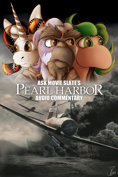 Size: 1000x1500 | Tagged: safe, artist:jamescorck, derpibooru import, oc, oc:jamesy, oc:movie slate, gryphon, pony, image, pearl harbor (movie), plane, png