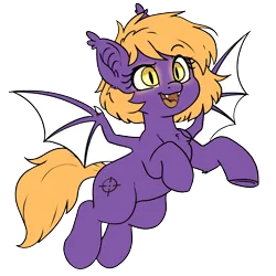 Size: 5000x5000 | Tagged: safe, artist:derpydoodesigns, derpibooru import, oc, unofficial characters only, bat pony, pony, g4, colored, colored hooves, colored pupils, colored wings, flying, general, glow, glowing eyes, hooves, image, png, rating, solo, wings