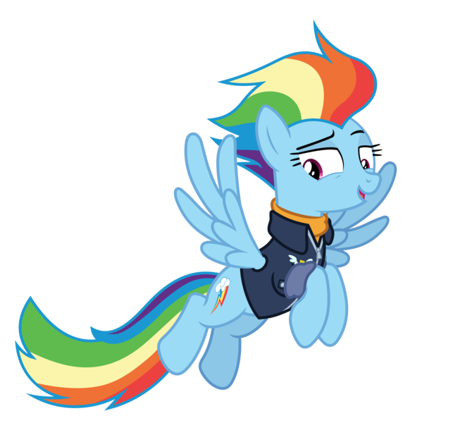 Size: 6000x5600 | Tagged: safe, artist:gypsykumquat, derpibooru import, rainbow dash, pegasus, pony, g4, the last problem, .svg available, absurd resolution, clothes, female, flying, goggles, image, inkscape, older, older rainbow dash, png, show accurate, simple background, smug, solo, transparent background, uniform, vector, wonderbolts, wonderbolts jacket, wonderbolts uniform