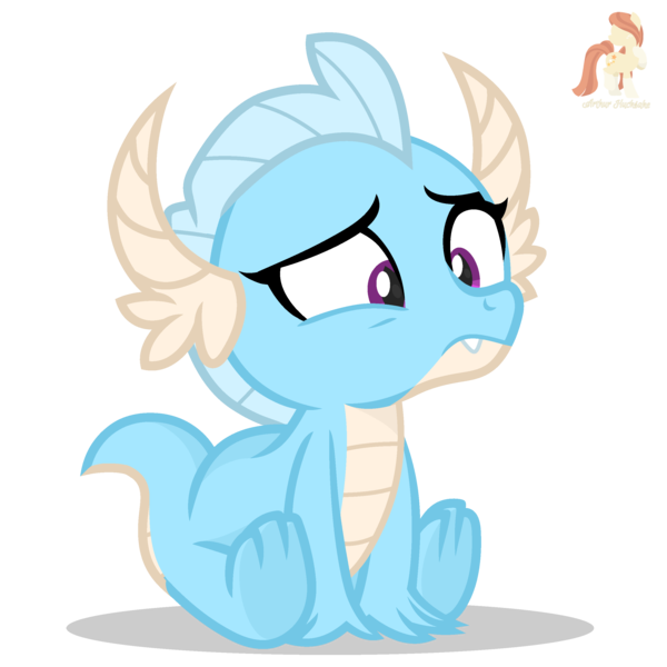 Size: 2700x2700 | Tagged: safe, artist:r4hucksake, derpibooru import, oc, oc:avalanche, dragon, baby, baby dragon, image, png, simple background, solo, transparent background, younger