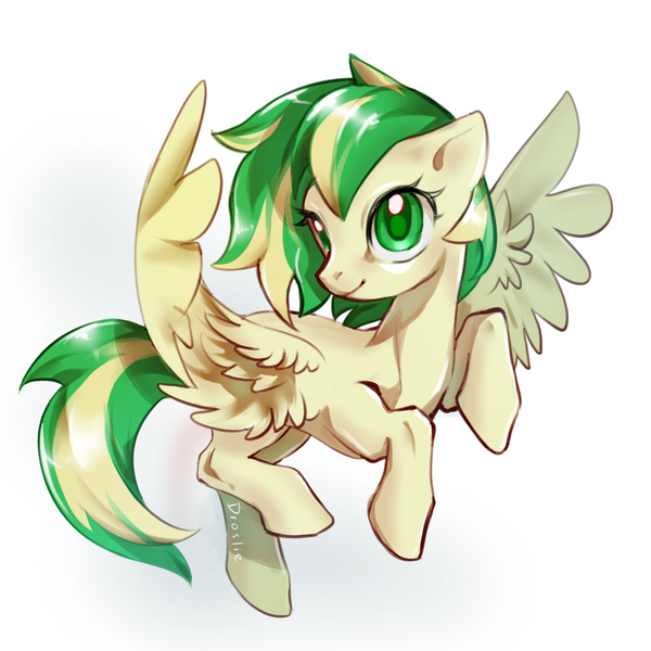 Size: 1024x1024 | Tagged: safe, artist:lawillowsea, derpibooru import, oc, oc:wooden toaster, pegasus, pony, female, image, mare, png, simple background, solo, spread wings, white background, wings