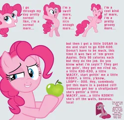 Size: 3107x3000 | Tagged: safe, pinkie pie, apple, food, image, pinkamena diane pie, png, sam hyde