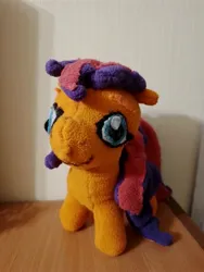 Size: 3000x4000 | Tagged: safe, artist:jbond, derpibooru import, sunny starscout, earth pony, pony, g5, female, handmade, image, irl, jpeg, mare, photo, plushie, solo