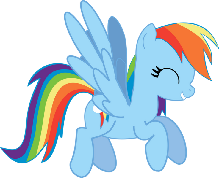 Size: 900x734 | Tagged: safe, artist:littleponyforever, derpibooru import, rainbow dash, pegasus, pony, g4, eyes closed, female, image, mare, png, simple background, smiling, solo, transparent background, vector