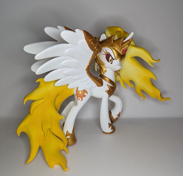 Size: 2571x2467 | Tagged: safe, artist:sanadaookmai, derpibooru import, daybreaker, pony, craft, figurine, image, irl, jpeg, photo, solo