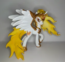 Size: 2571x2467 | Tagged: safe, artist:sanadaookmai, derpibooru import, daybreaker, pony, craft, figurine, image, irl, jpeg, photo, solo