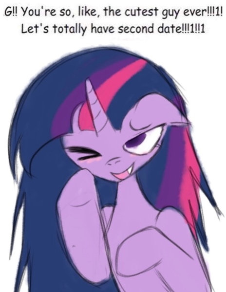 Size: 750x969 | Tagged: safe, artist:npcmoding, derpibooru import, twilight sparkle, pony, unicorn, g4, blush lines, blushing, cute, female, horn, image, jpeg, meme, not porn, solo, unicorn twilight