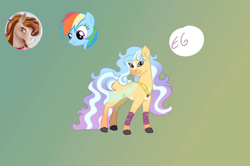 Size: 1095x730 | Tagged: safe, artist:caffeinatedpossum, derpibooru import, rainbow dash, oc, horse, pegasus, pony, bandage, bandaged leg, base used, blaze (coat marking), clothes, coat markings, colored eyebrows, colored hooves, crossover, crossover fusion, dreamer (wild manes), ear piercing, earring, facial markings, female, freckles, fringe, fusion, fusion:dreamer (wild manes), fusion:rainbow dash, gradient background, gradient legs, gradient mane, gradient tail, gray hooves, hooves, image, jewelry, jpeg, mare, necklace, peytral, piercing, purple eyes, see-through, smiling, snip (coat marking), standing, striped mane, striped tail, tail, wavy mane, wavy tail, wild manes