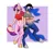 Size: 2000x1800 | Tagged: safe, artist:tomek1000, derpibooru import, princess cadance, princess luna, anthro, human, unguligrade anthro, breasts, duo, featureless crotch, female, glasses, human to anthro, image, in progress, passepartout, png, sunglasses, surprised, transformation