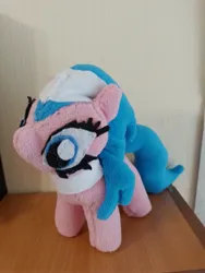 Size: 3000x4000 | Tagged: safe, artist:jbond, derpibooru import, aloe, earth pony, pony, g4, female, handmade, image, irl, jpeg, mare, photo, plushie, solo